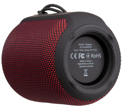Портативна акустика 2E SoundXPod Red (2E-BSSXPWRD)