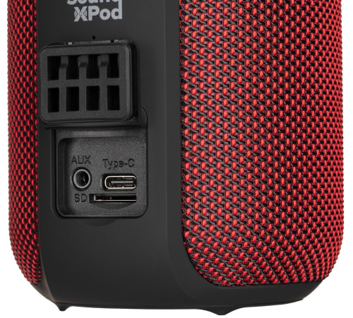 Портативна акустика 2E SoundXPod Red (2E-BSSXPWRD)