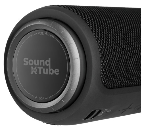 Портативна акустика 2E SoundXTube Black (2E-BSSXTWBK)