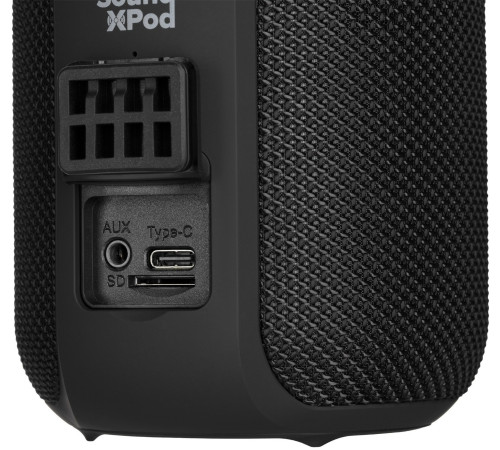 Портативная акустика 2E SoundXPod Black (2E-BSSXPWBK)