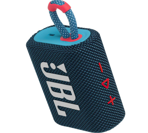 Портативна акустика JBL GO 3 Blue Pink (JBLGO3BLUP)