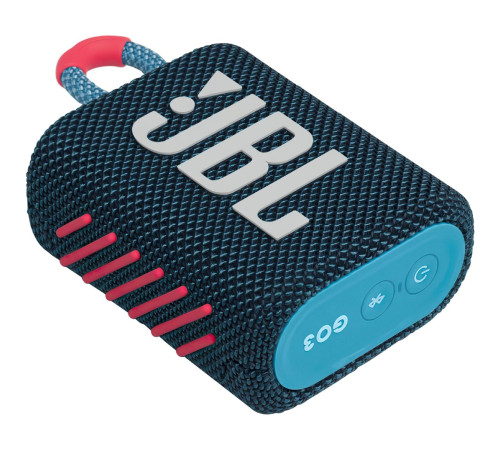 Портативна акустика JBL GO 3 Blue Pink (JBLGO3BLUP)