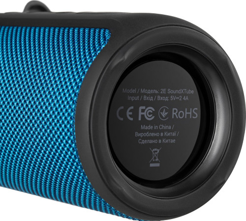 Портативна акустика 2E SoundXTube Blue (2E-BSSXTWBL)