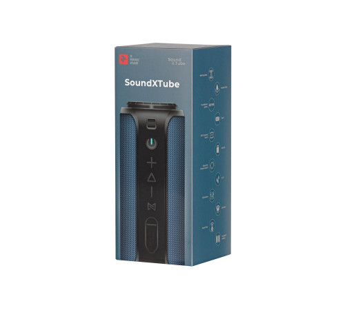 Портативна акустика 2E SoundXTube Blue (2E-BSSXTWBL)