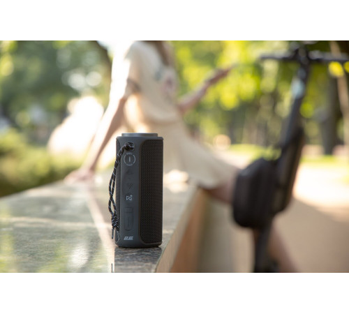 Портативна акустика 2E SoundXTube 2 Black (2E-BSSXT2WBK)