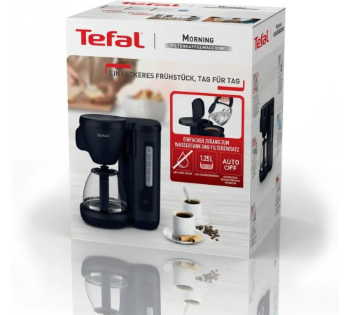 Крапельна кавоварка Tefal Morning Black Knight CM2M0810