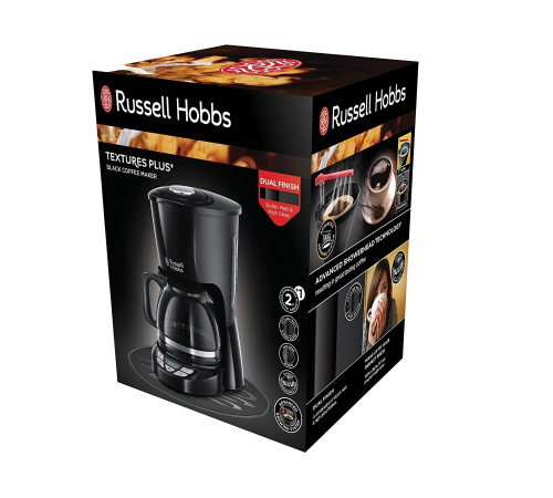 Кофеварка Russell Hobbs 22620-56 Textures Plus+ Black