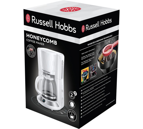 Кофеварка Russell Hobbs 27010-56 Honeycomb White