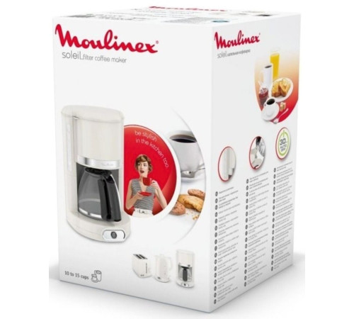 Крапельная кофеварка Moulinex Soleil FG385A30