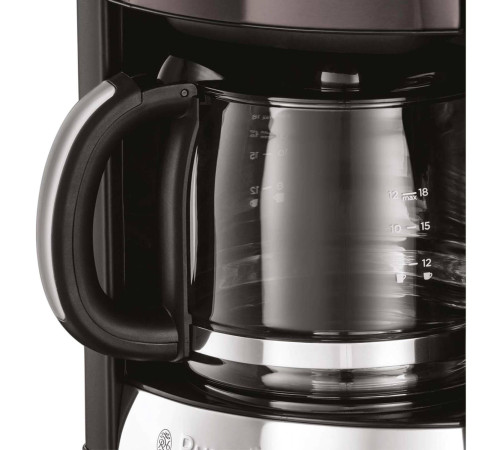Кофеварка Russell Hobbs 26160-56 Matte Black, 1000 Вт, 1.8 литра