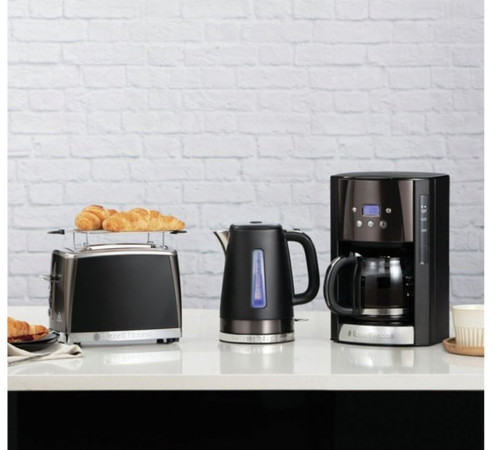Кофеварка Russell Hobbs 26160-56 Matte Black, 1000 Вт, 1.8 литра