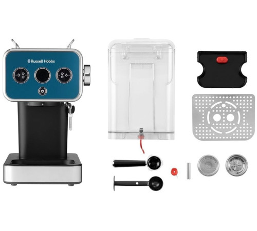 Кофеварка рожковая Russell Hobbs 26451-56 Distinctions, синий