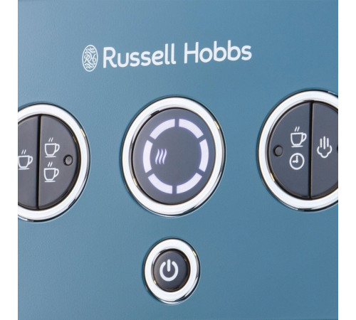 Кофеварка рожковая Russell Hobbs 26451-56 Distinctions, синий