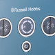 Кофеварка рожковая Russell Hobbs 26451-56 Distinctions, синий