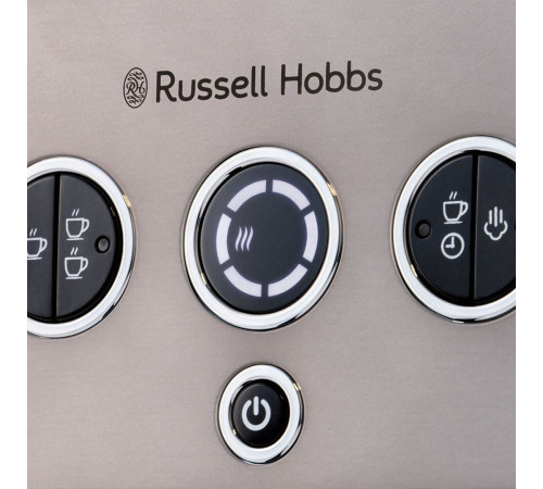 Кофеварка рожковая Russell Hobbs 26452-56 Distinctions, металл