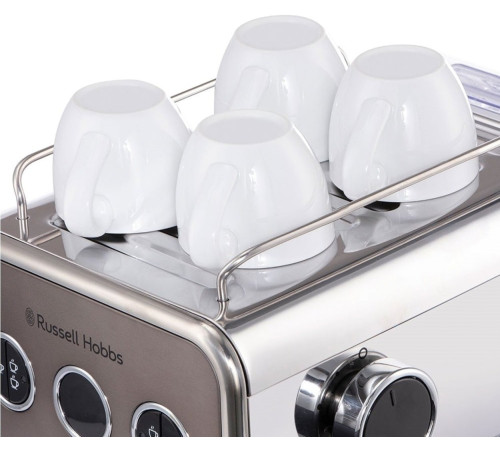 Кофеварка рожковая Russell Hobbs 26452-56 Distinctions, металл