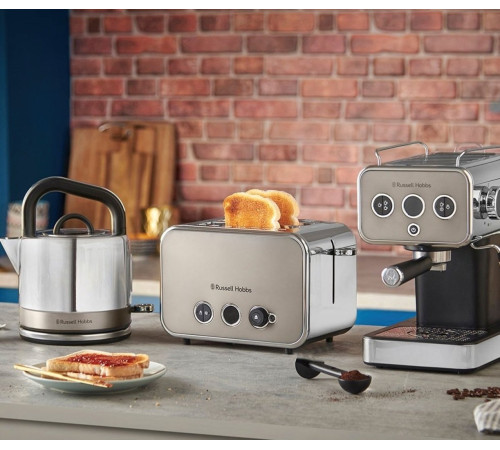 Кофеварка рожковая Russell Hobbs 26452-56 Distinctions, металл