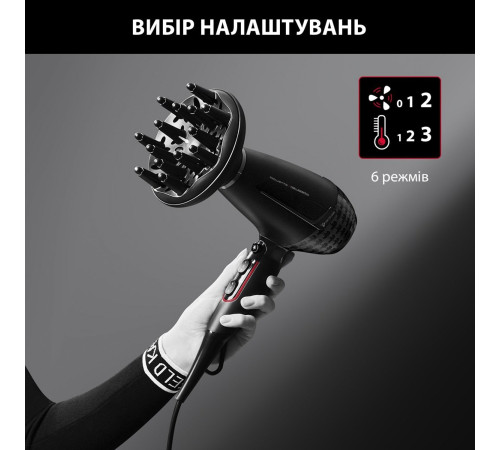 Фен Rowenta x KARL LAGERFELD K/Pro Stylist CV888LF0