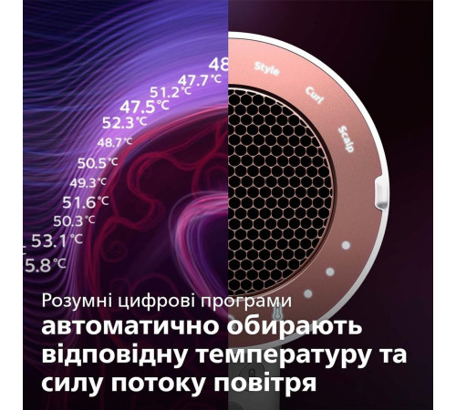 Фен Philips BHD827/00 SenseIQ серії 9000
