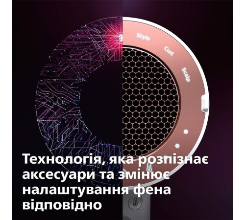 Фен Philips BHD827/00 SenseIQ серії 9000