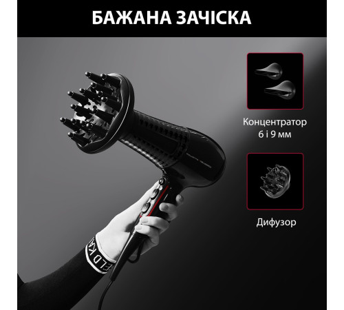 Фен Rowenta POWERLINE KARL LAGERFELD CV591LF0