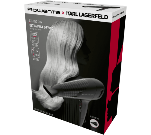Фен Rowenta STUDIO DRY x KARL LAGERFELD CV581LF0
