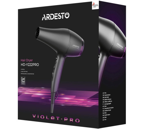 Фен Ardesto HD-Y222PRO