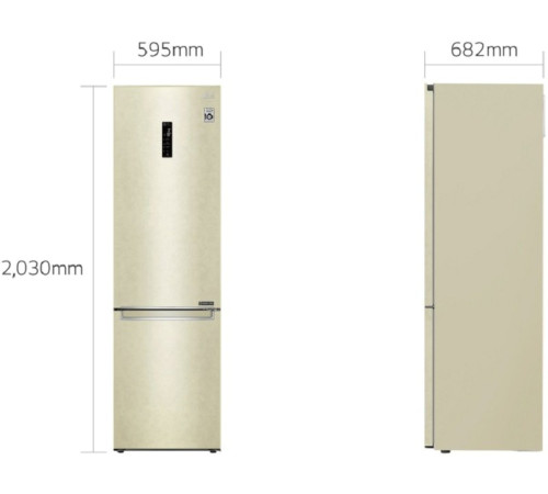 Холодильник LG GW-B509SEUM