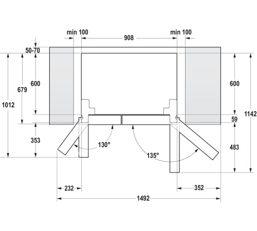 Холодильник Gorenje NRS9FVX