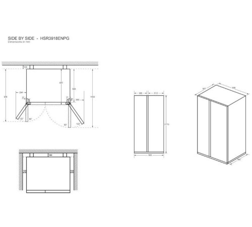 Холодильник Haier HSR3918ENPG