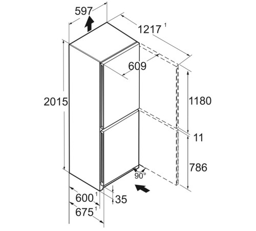 Холодильник Liebherr CNSFF5703