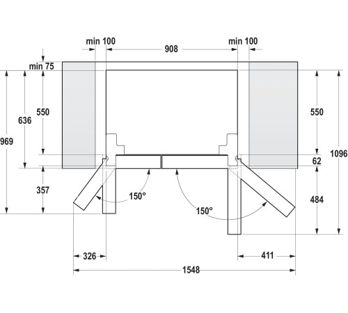 Холодильник Gorenje NRS918EMB