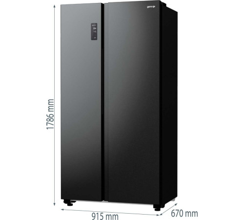 Холодильник Gorenje SBS NRR9185EABXL