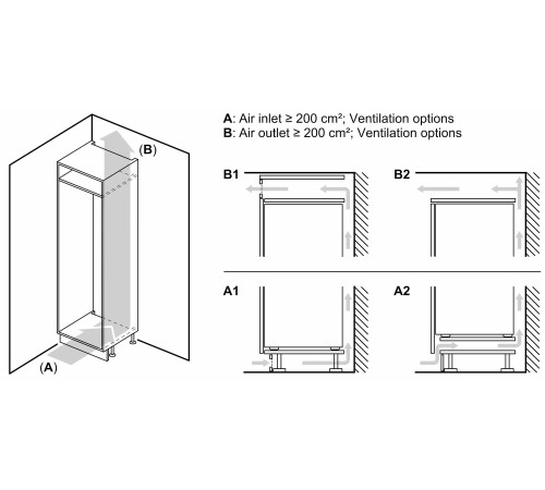 Встраиваемый холодильник Siemens KI86SAF30U