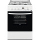 Плита комбінована Zanussi ZCM65338WA