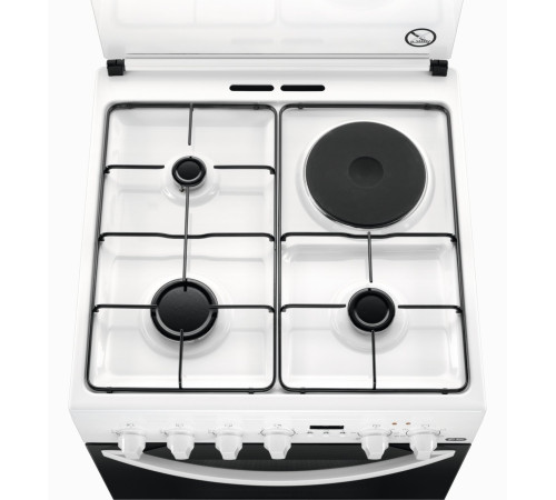 Плита комбінована Zanussi ZCM65338WA