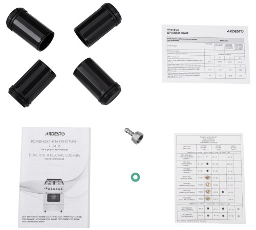 Плита комбинированная Ardesto FSCF-C606MB