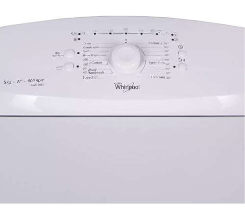 Вертикальная стиральная машина Whirlpool AWE5080