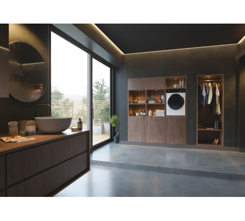 Стирально-сушильная машина Haier HWD80-B14979