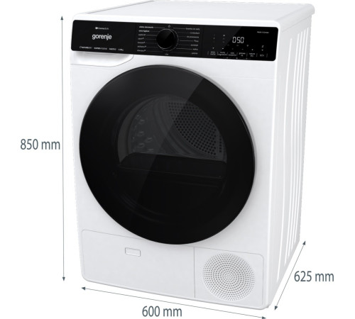 Сушильна машина Gorenje DPNA83WIFI