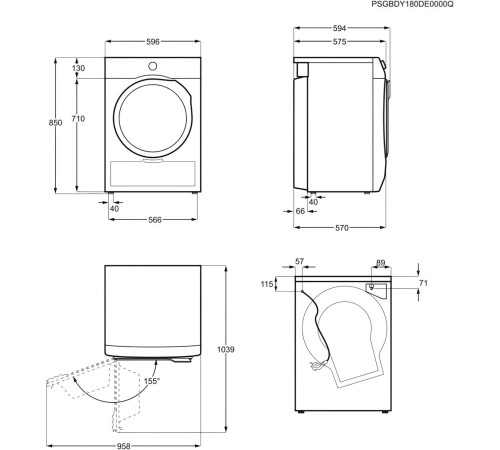 Сушильный барабан Electrolux EW6C527PU