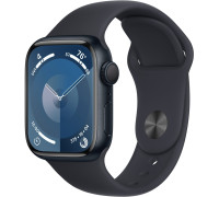 Смартгодинник Apple Watch Series 9 GPS 41mm Midnight Aluminium Case with Midnight Sport Band – S/M