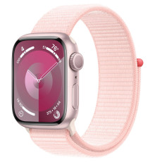 Смарт-часы Apple Watch Series 9 GPS 41mm Pink Aluminium Case with Light Pink Sport Loop