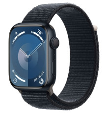 Смарт-часы Apple Watch Series 9 GPS 45mm Midnight Aluminium Case with Midnight Sport Loop