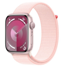 Смарт-часы Apple Watch Series 9 GPS 45mm Pink Aluminium Case with Light Pink Sport Loop