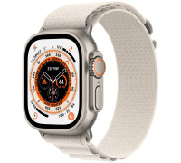 Смартгодинник Apple Watch Ultra GPS + Cellular 49mm Titanium Case with Starlight Alpine Loop Large