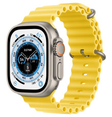 Смарт-часы Apple Watch Ultra GPS + Cellular 49mm Titanium Case with Yellow Ocean Band