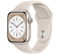 Смартгодинник Apple Watch Series 8 GPS 41mm Starlight Aluminium Case with Starlight Sport Band