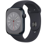 Смарт-часы Apple Watch Series 8 GPS 45mm Midnight Aluminium Case with Midnight Sport Band