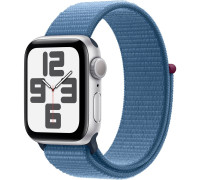 Смартгодинник Apple Watch SE GPS 40mm Silver Aluminium Case with Winter Blue Sport Loop